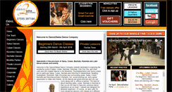 Desktop Screenshot of dance2salsa.co.uk